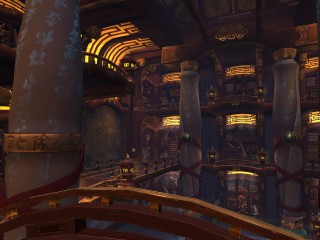 Mists of Pandaria : Screenshot #7 – Monastère Pandashan