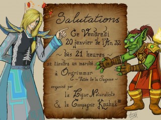 Kirin Tor – Marché de l'hiver à Orgrimmar