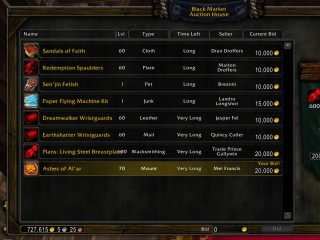 Mists of Pandaria : Le marché Noir
