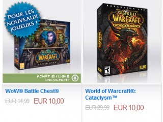 World of Warcraft + les 3 extensions pour 30€ jusqu'au 9/07