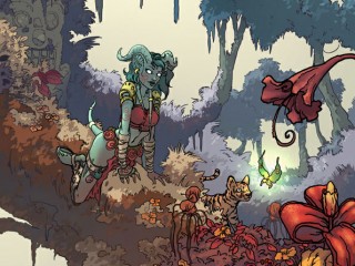 Fan art : Draeneï en Strangleronce de Chane