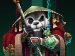 Fan art d'un moine Pandaren par Keltanor