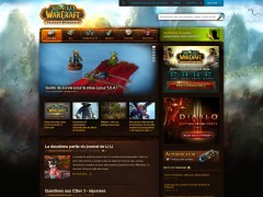 Le site officiel adopte les couleurs de Mists of Pandaria