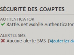 Des alertes SMS pour la sécurité de votre compte Battle.net